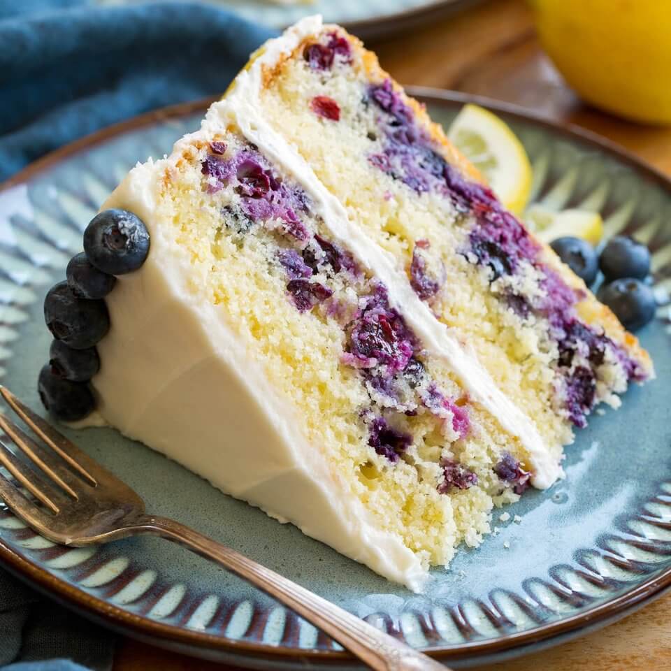 Lemon & Blueberry Cake